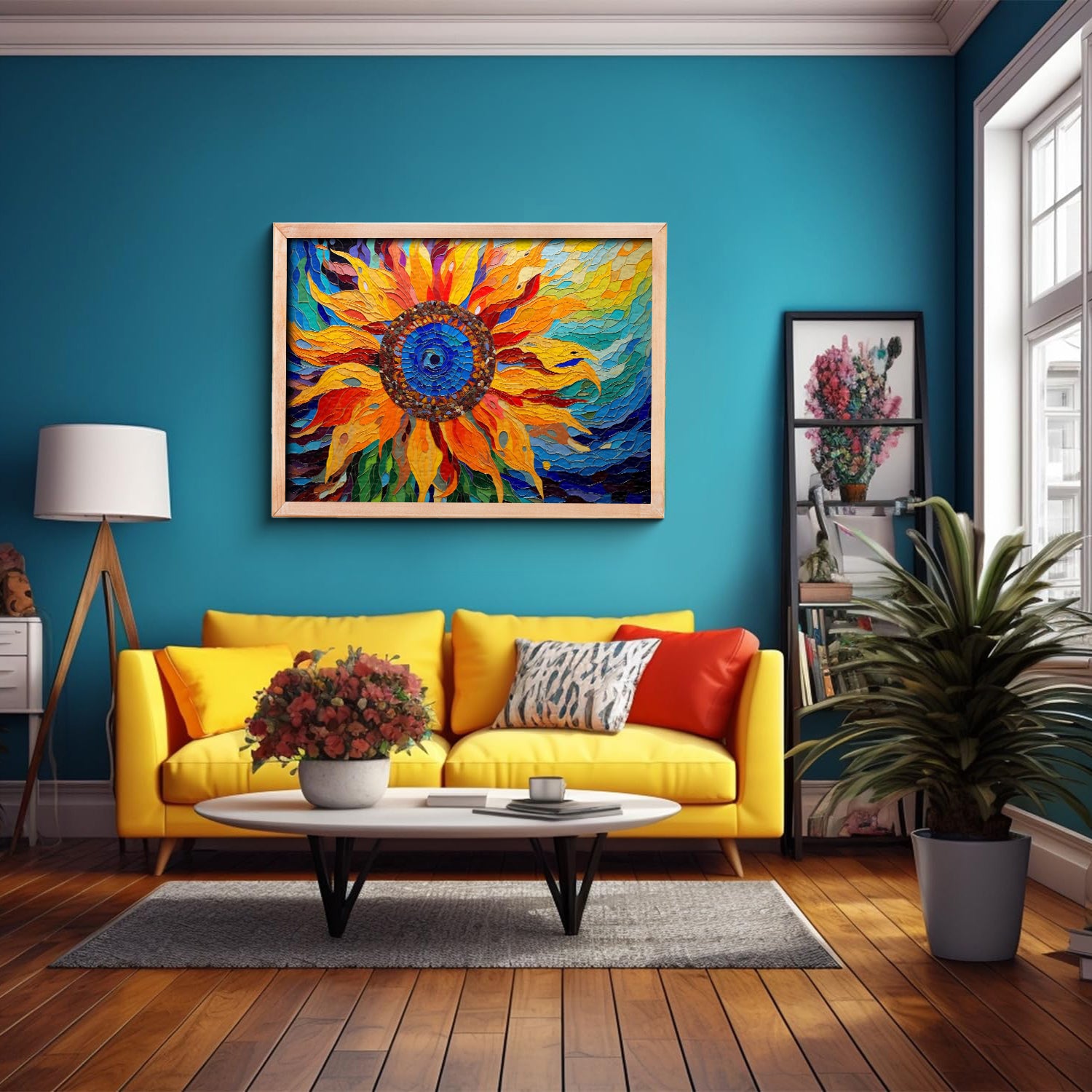 Girasol caleidoscopio rompecabezas Puzzle 1000 piezas