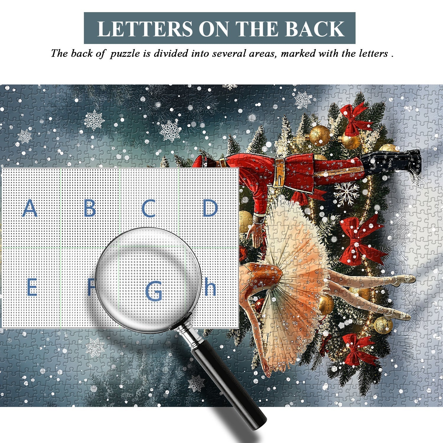 Puzzle Danza Stellata Di Natale 1000 Pezzi