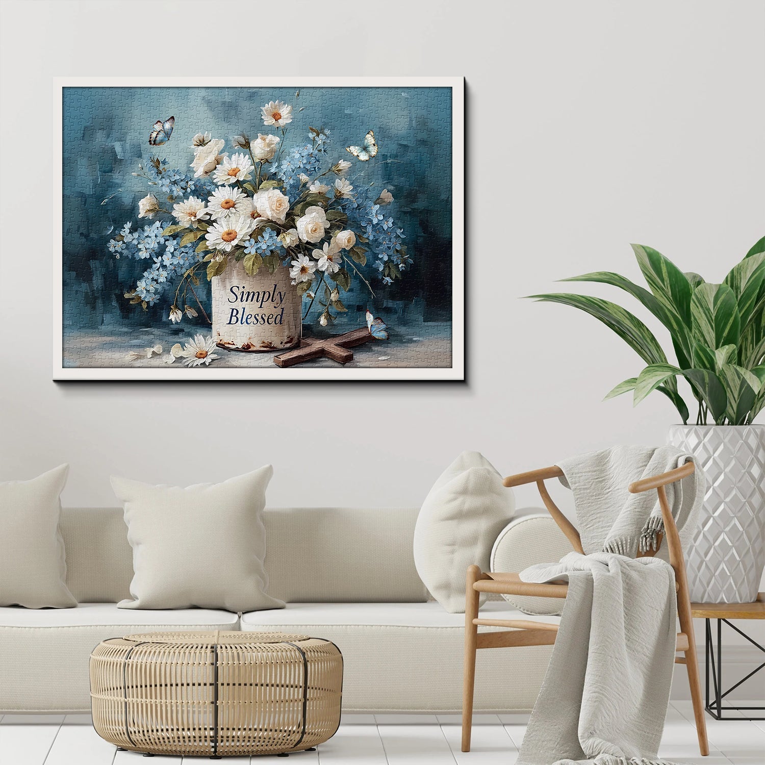 Rompecabezas benditos simples 1000 piezas