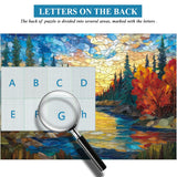 Parque de vidrieras rompecabezas Puzzle 1000 piezas