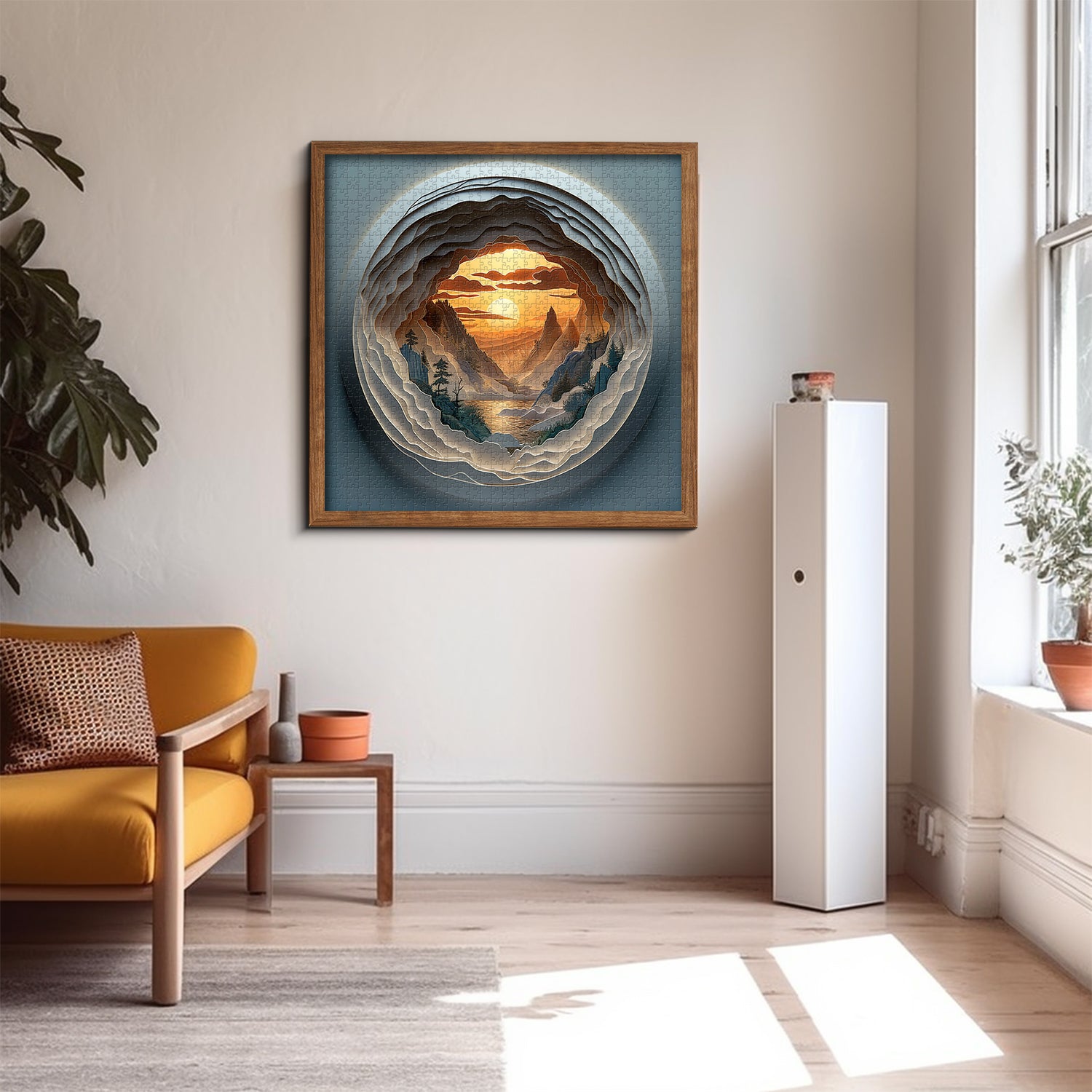 3D Fantasy Landscape Jigsaw Puzzle 1000 piezas