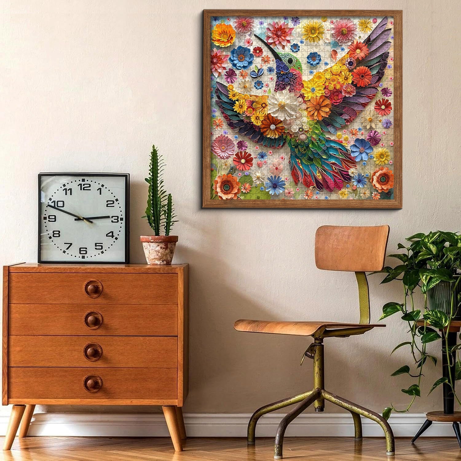 Hummingbird Flying Jigsaw Puzzles 1000 Pieces