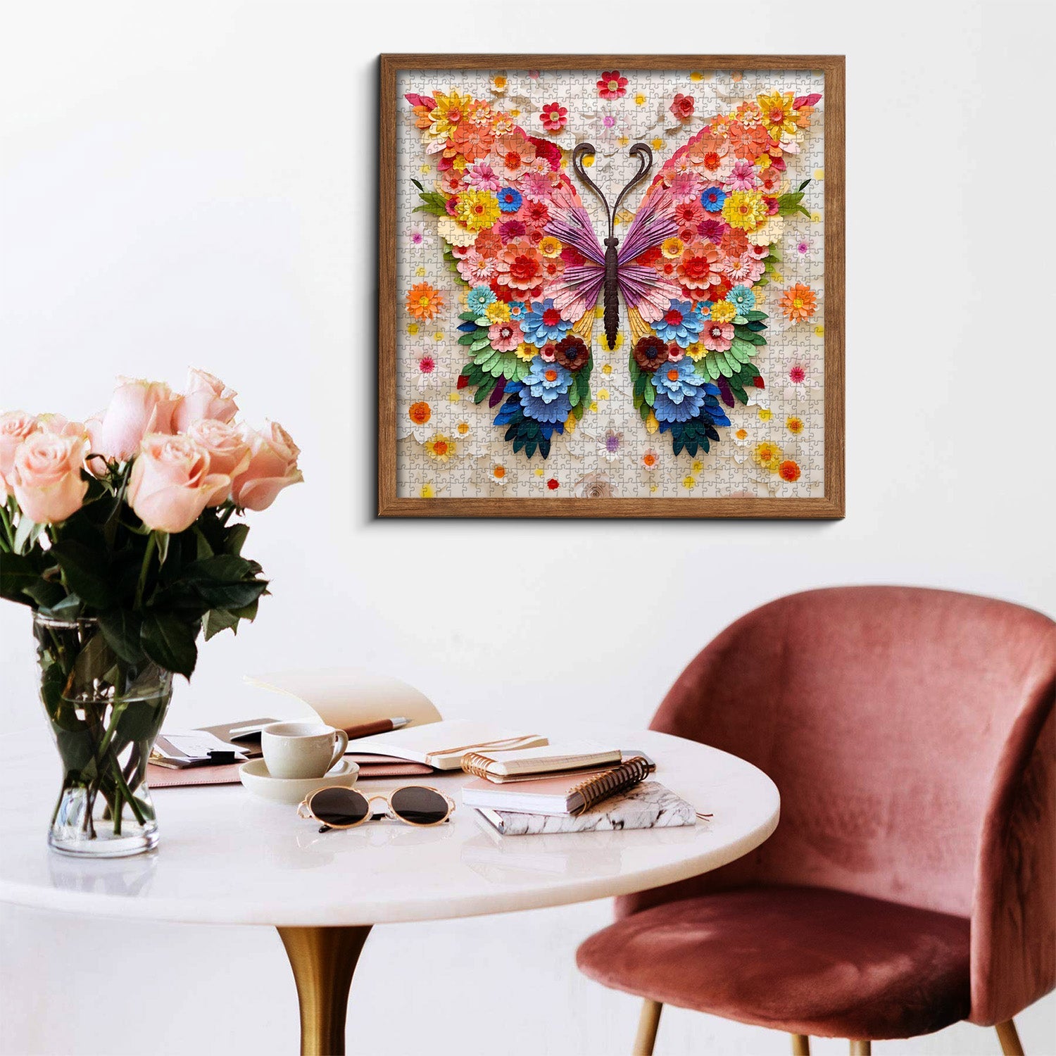 Bunte Wings Puzzle 1000 Stücke