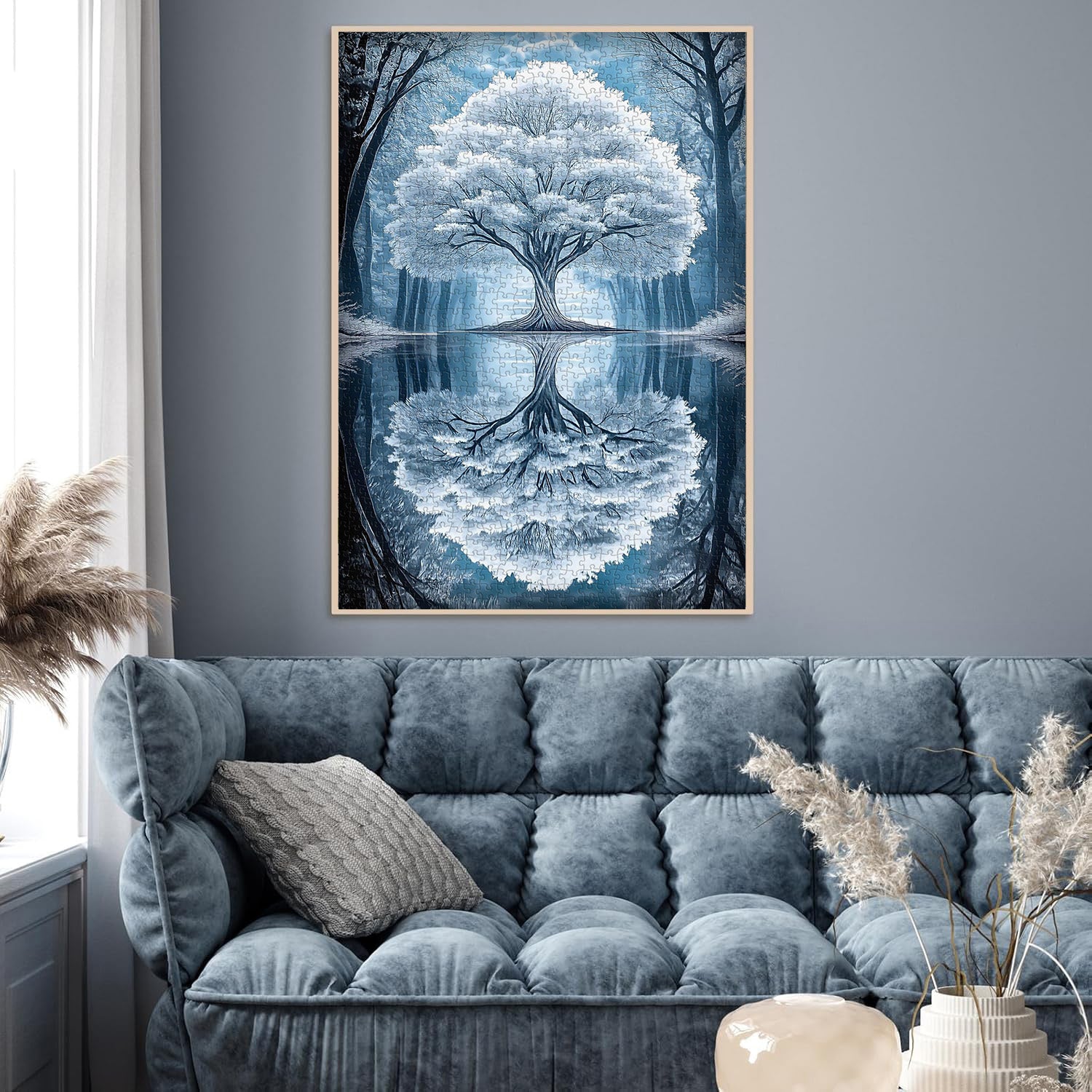 Pielz de Jigsaw de Árbol del Miror 1000