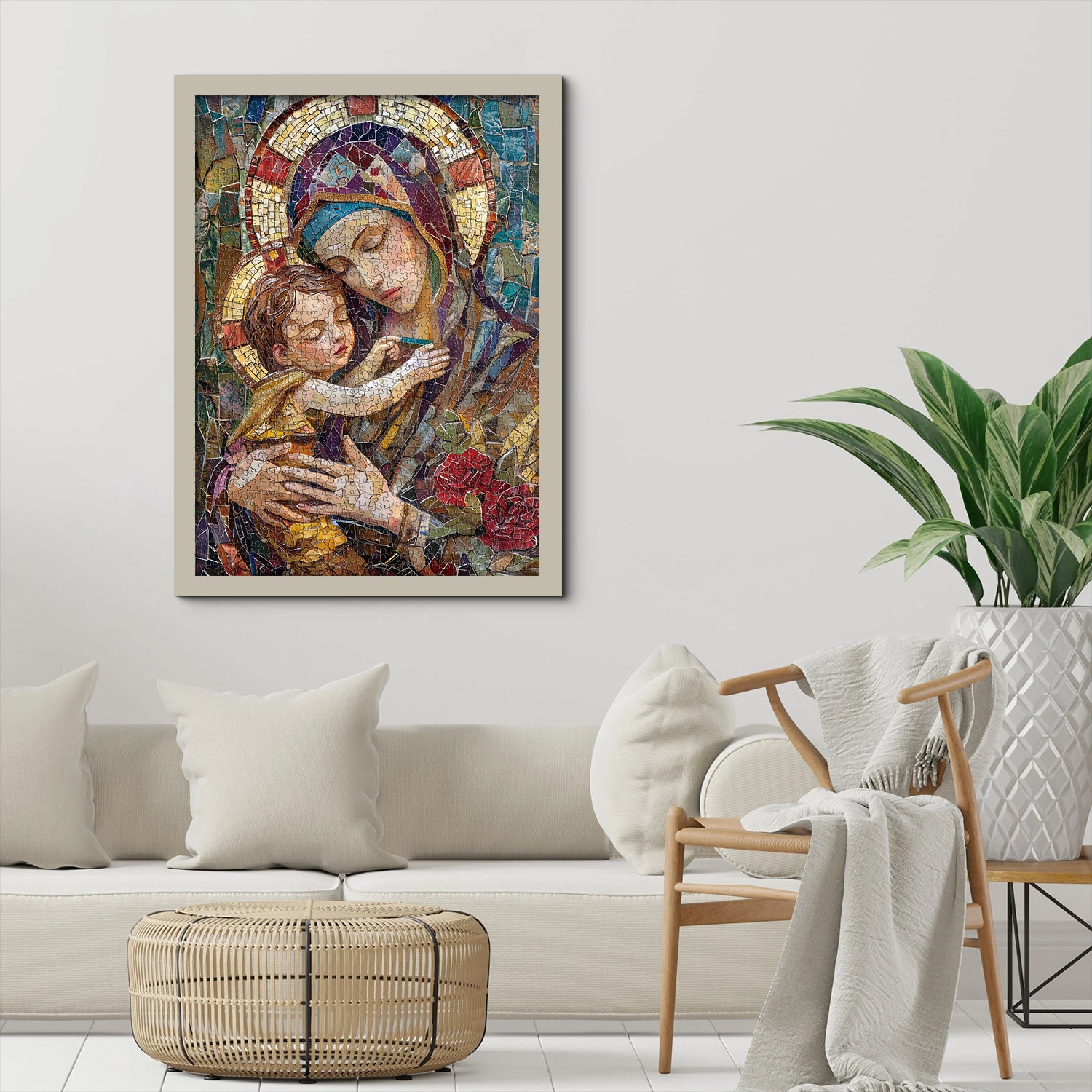 Pezzi di puzzle di puzzle santa 1000 pezzi