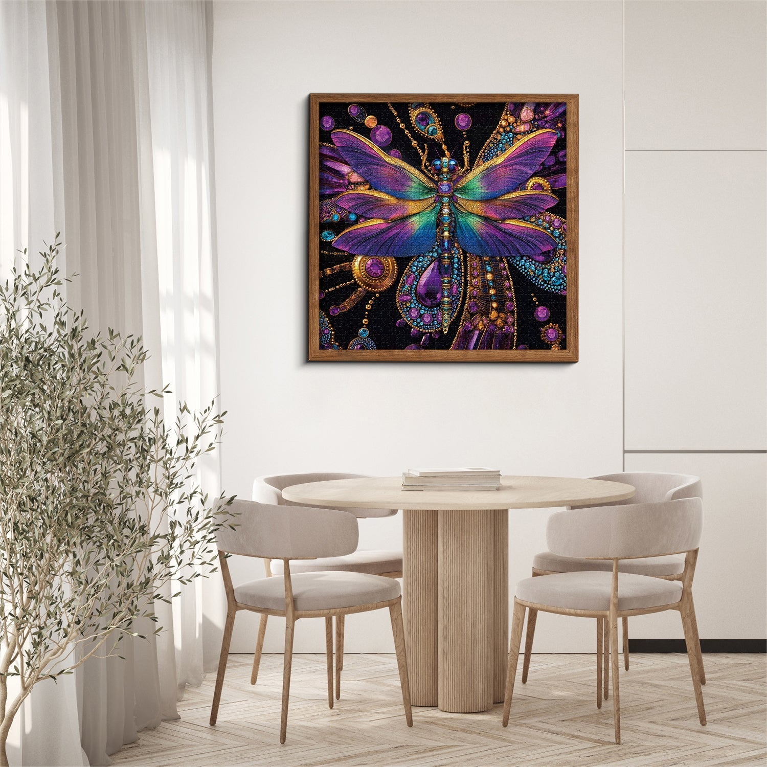 Gemstone Dragonfly Jigsaw Hozzles 1000 piezas