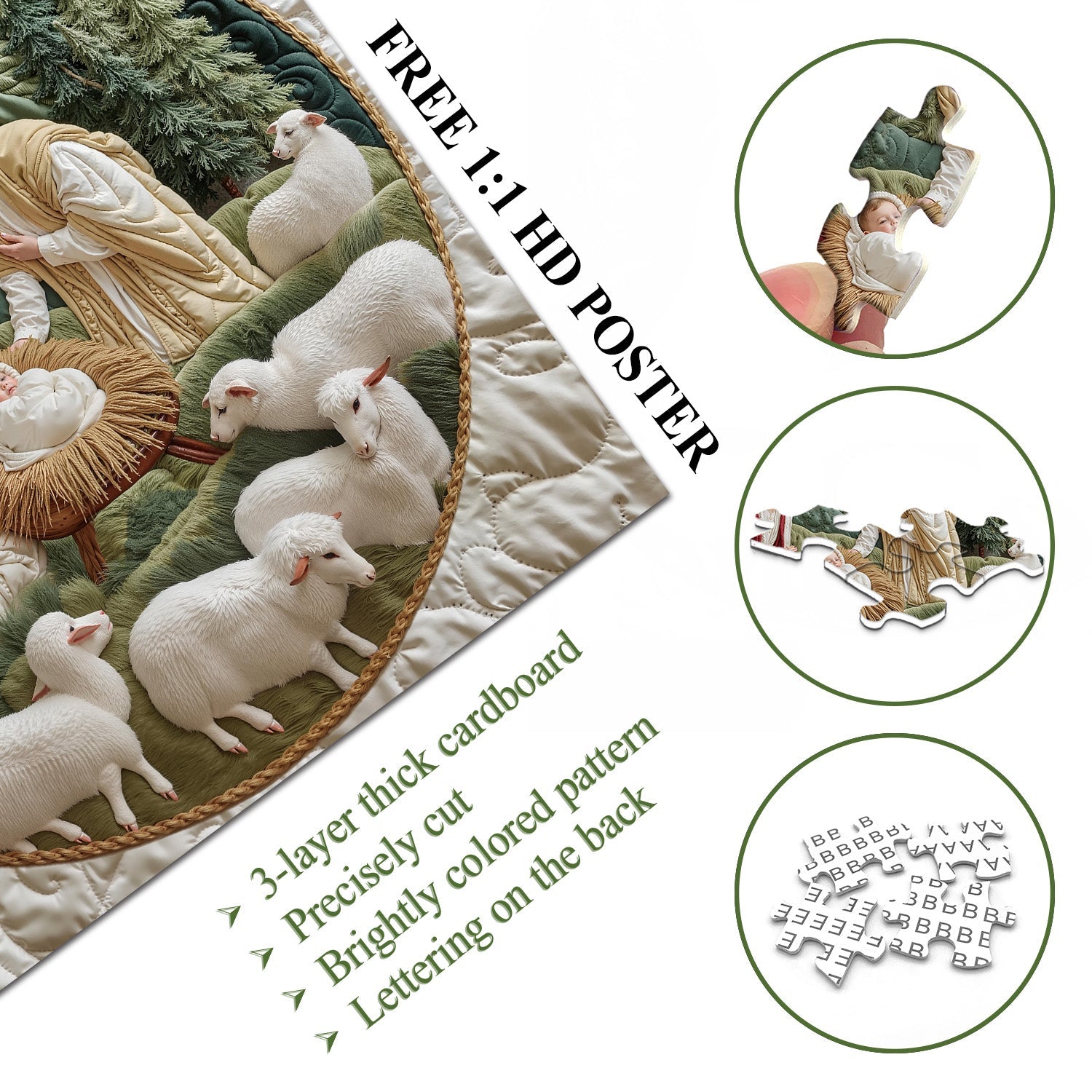 Rompecabezas de parto pacífico 1000 piezas