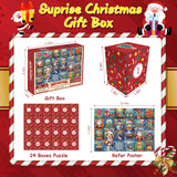 Treasures di Natale Avvento Calendario puzzle puzzle 1000 pezzi
