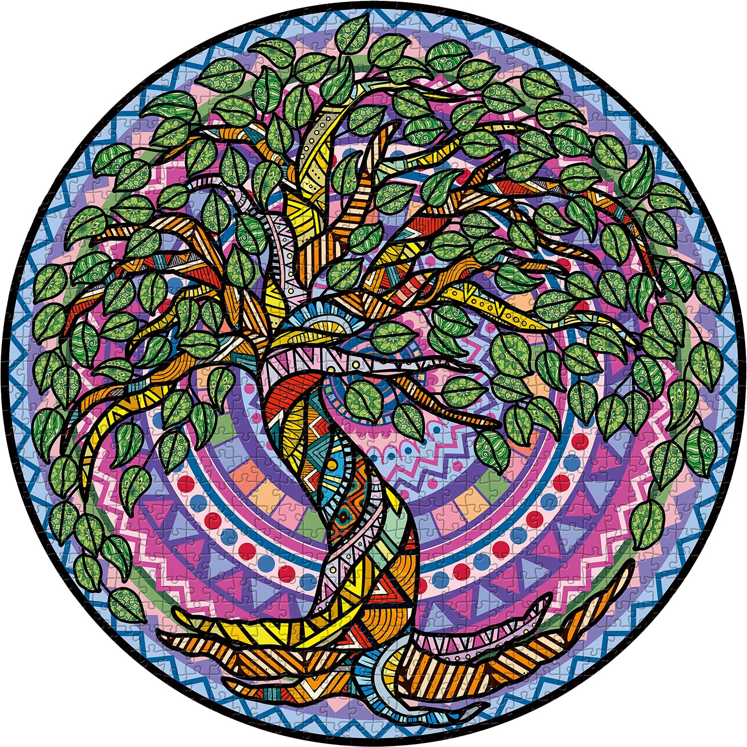 Mandala Tree Jigsaw Puzzles 1000 piezas