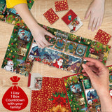 Calendario dell'avvento ornamentale di Natale puzzle 1000 pezzi