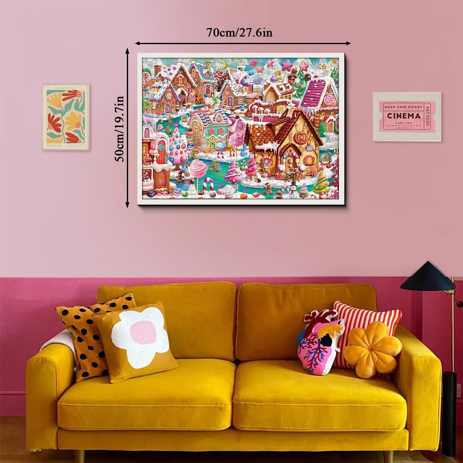 Candy Town Jigsaw Puzzle 1000 piezas
