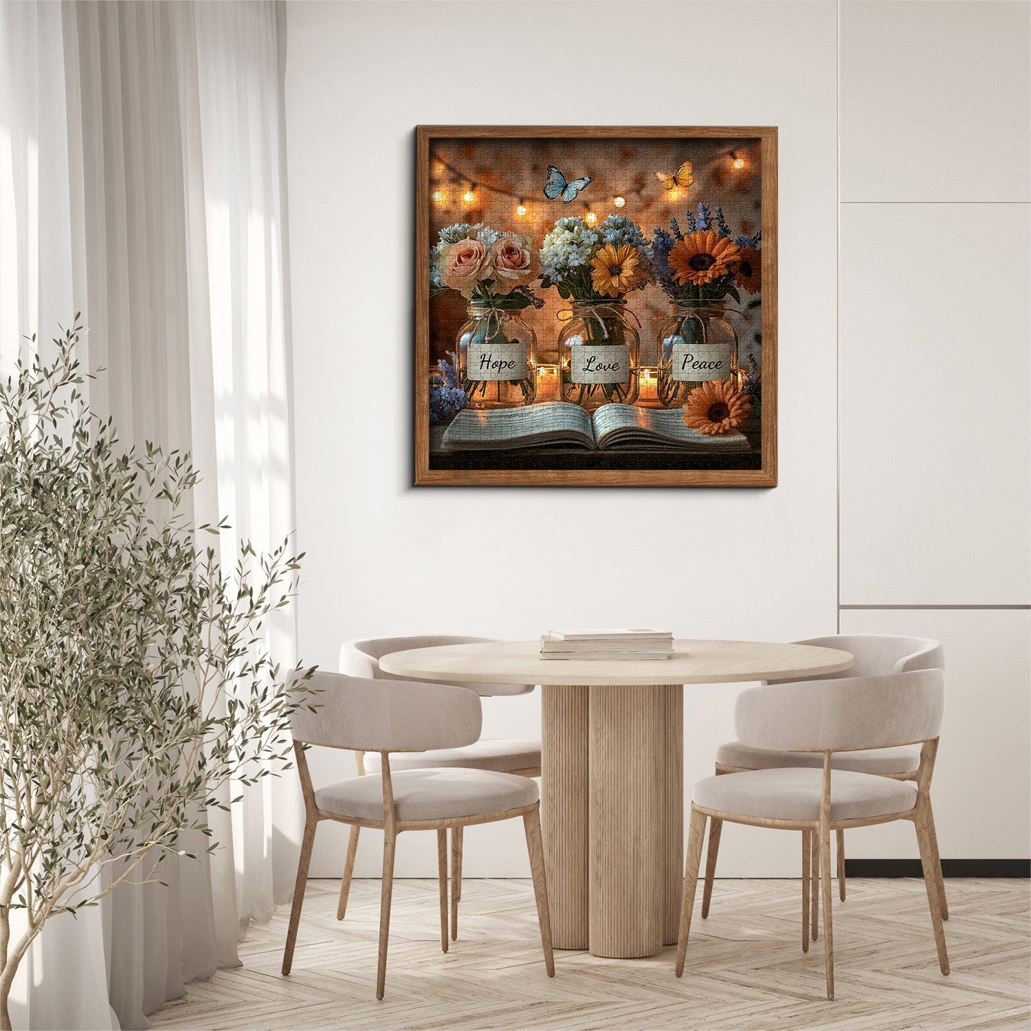 Goscos acogedores Flores Rompecabezas Puzzle 1000 Piezas