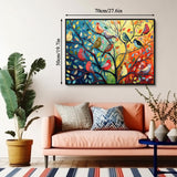 Pun puzzle a fila di gregge in fiore 1000 pezzi