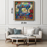 Rompecabezas de costura de vidrieras 1000 piezas