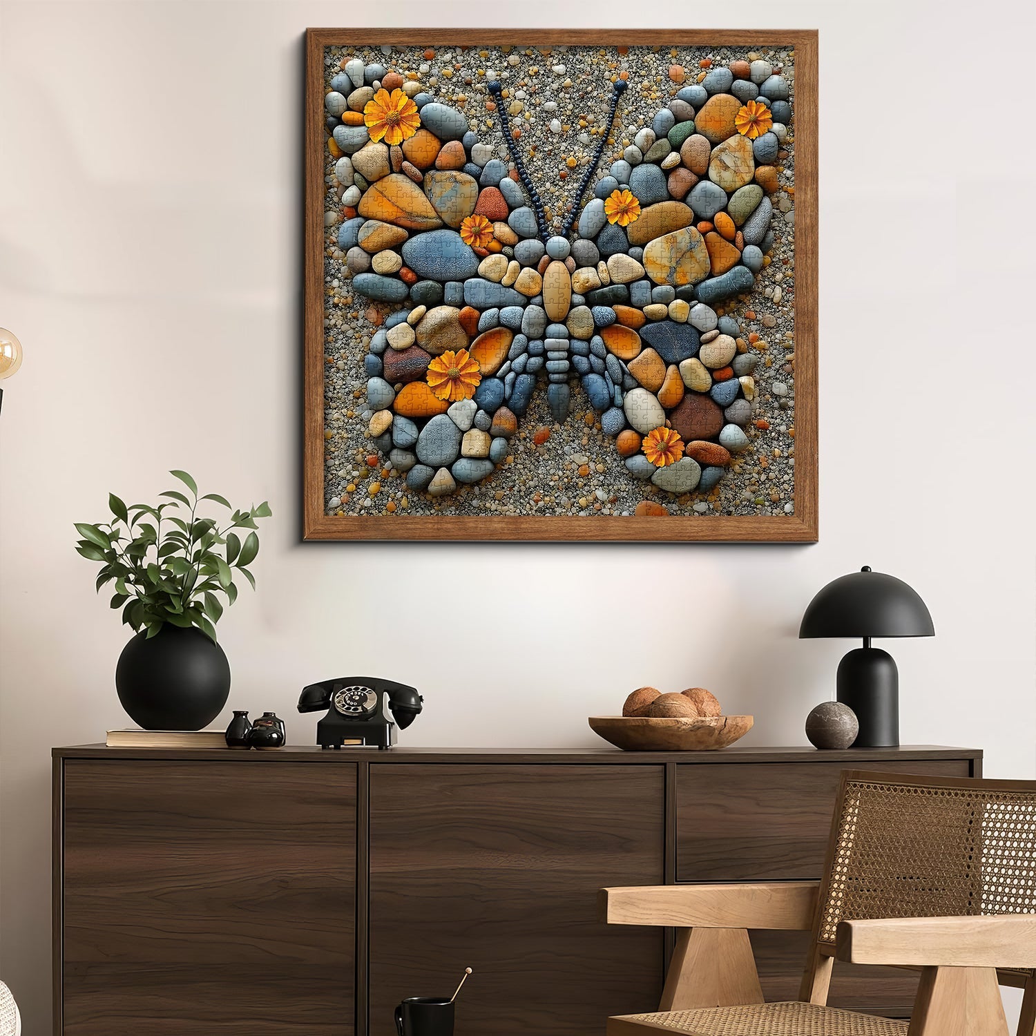 Rompecabezas de ala de guijarros 1000 piezas