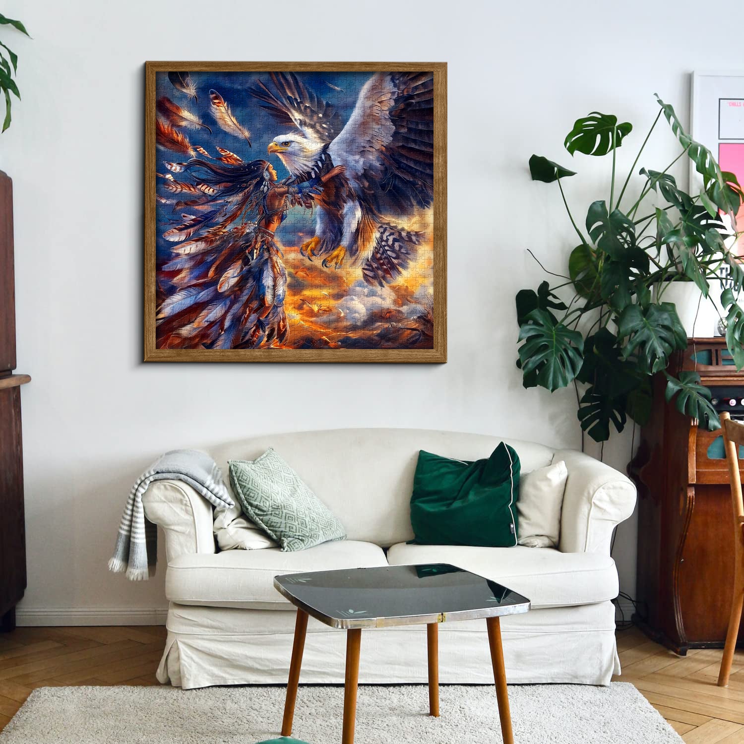 Eagle Spirit Abraza Jigsaw Puzzle 1000 piezas