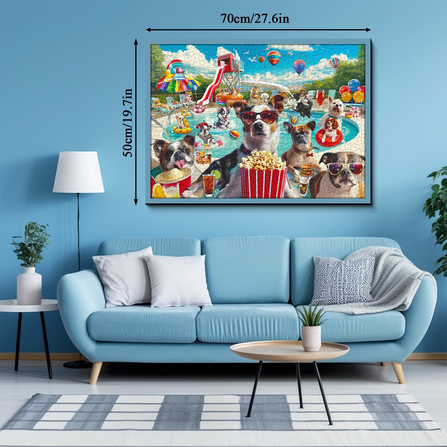 Pooch Pool Party Jigsaw Puzzle 1000 piezas