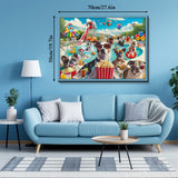 Pooch Pool Party Jigsaw Puzzle 1000 piezas