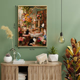 Cozy Cat Cafe Jigsaw Puzzle 1000 Pieces