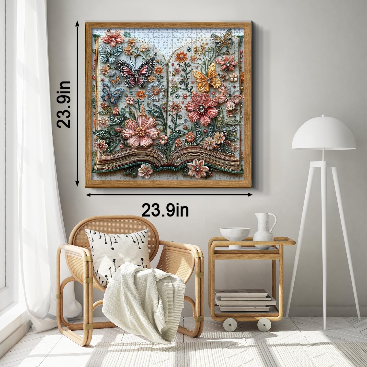 Blooming Pages Jigsaw Puzzles 1000 Pieces