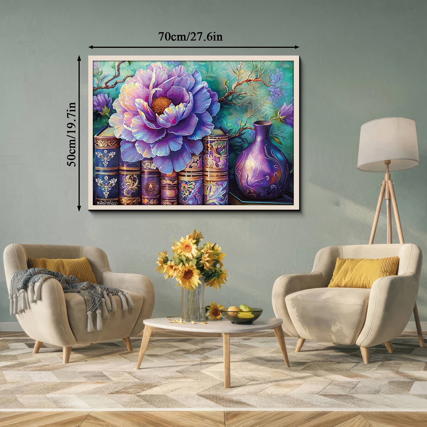 Literarische Blüte Puzzles 1000 Stücke