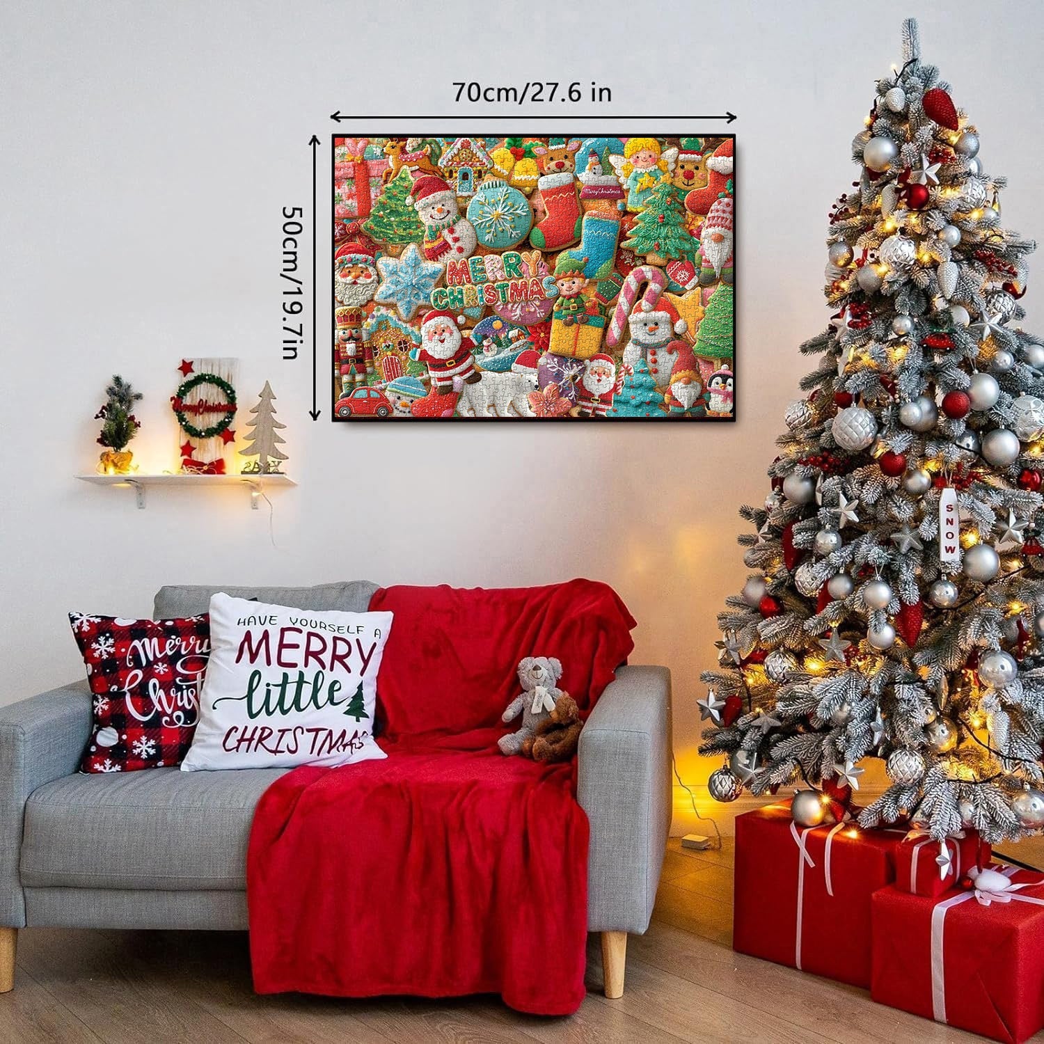 Sweet Christmas Jigsaw Puzzle 1000