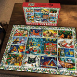 Calendario dell'avventa calendario di natalizio puzzle 1000 pezzi