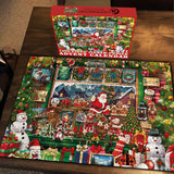 Calendario dell'avvento ornamentale di Natale puzzle 1000 pezzi
