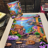 Küstenstadt Puzzle 1000 Stücke