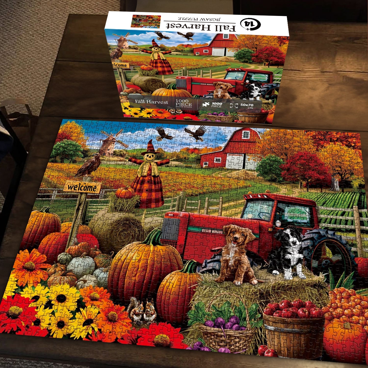 Otoño Harvest Jigsaw Puzzle 1000 piezas