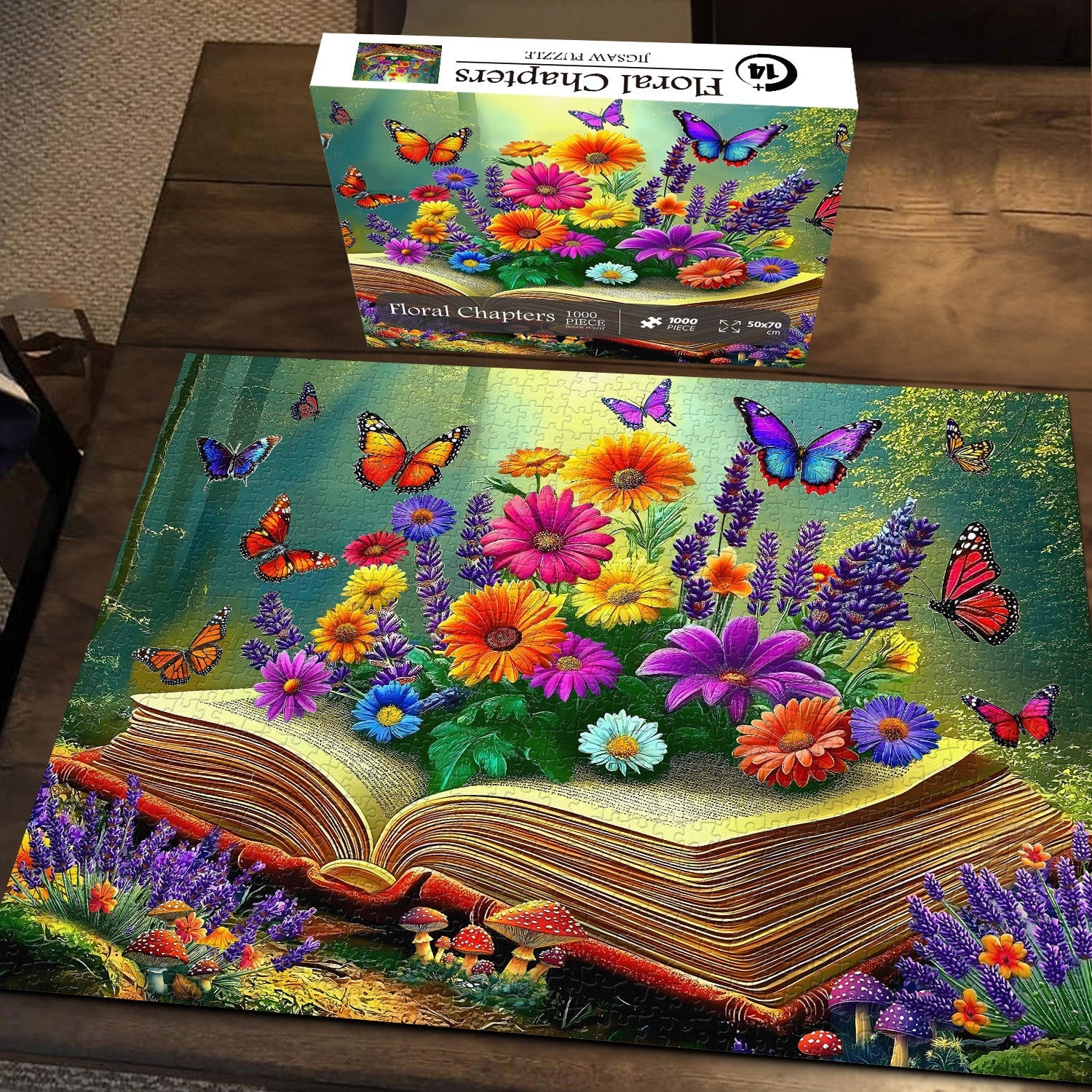 Chaptears Floral Jigsaw Puzzle 1000 piezas