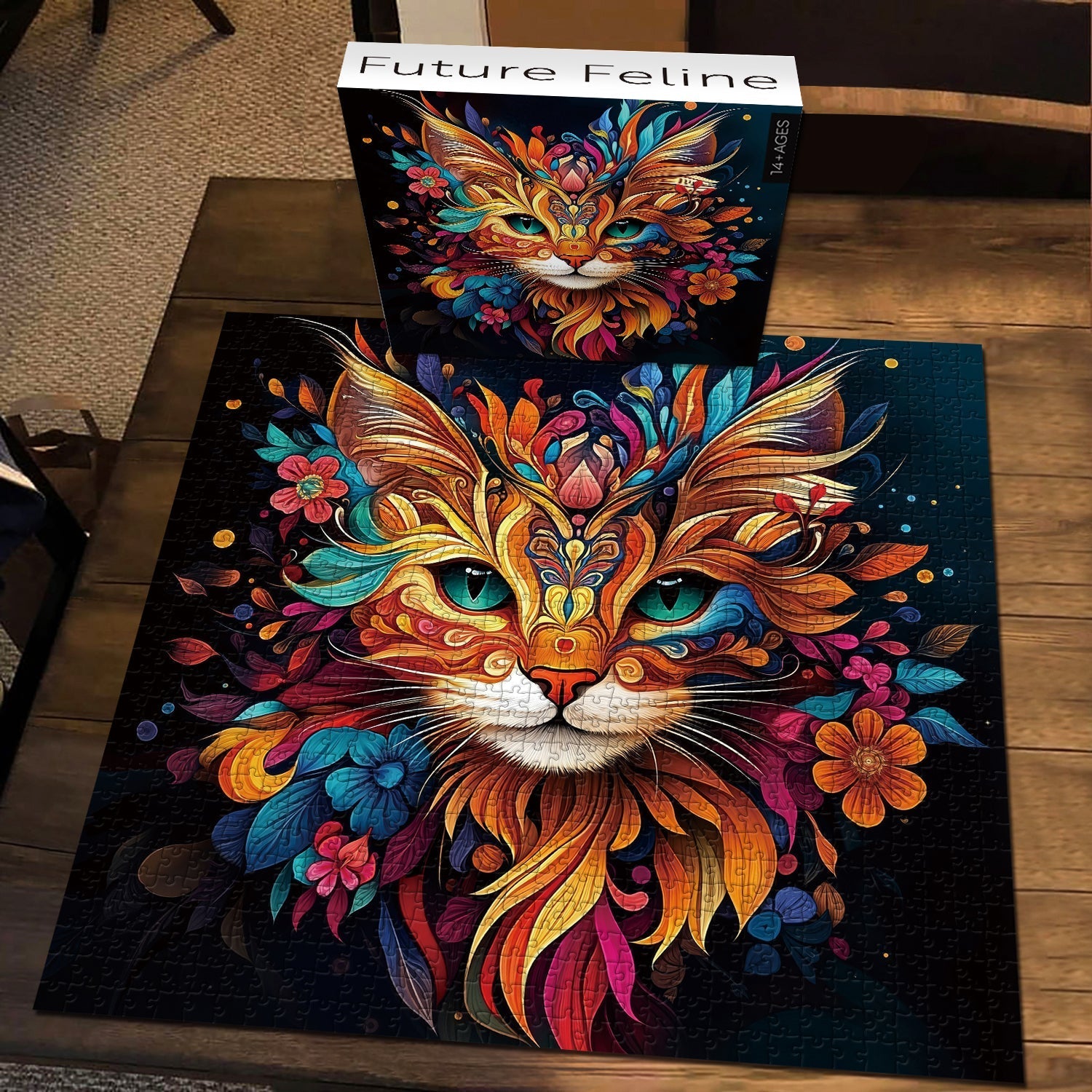 Zukünftige Katzen -Puzzles 1000 Stücke