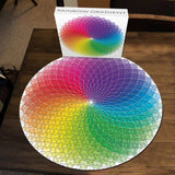 Gradient de couleur ronde impossible puzzle de puzzle 1000 pièces