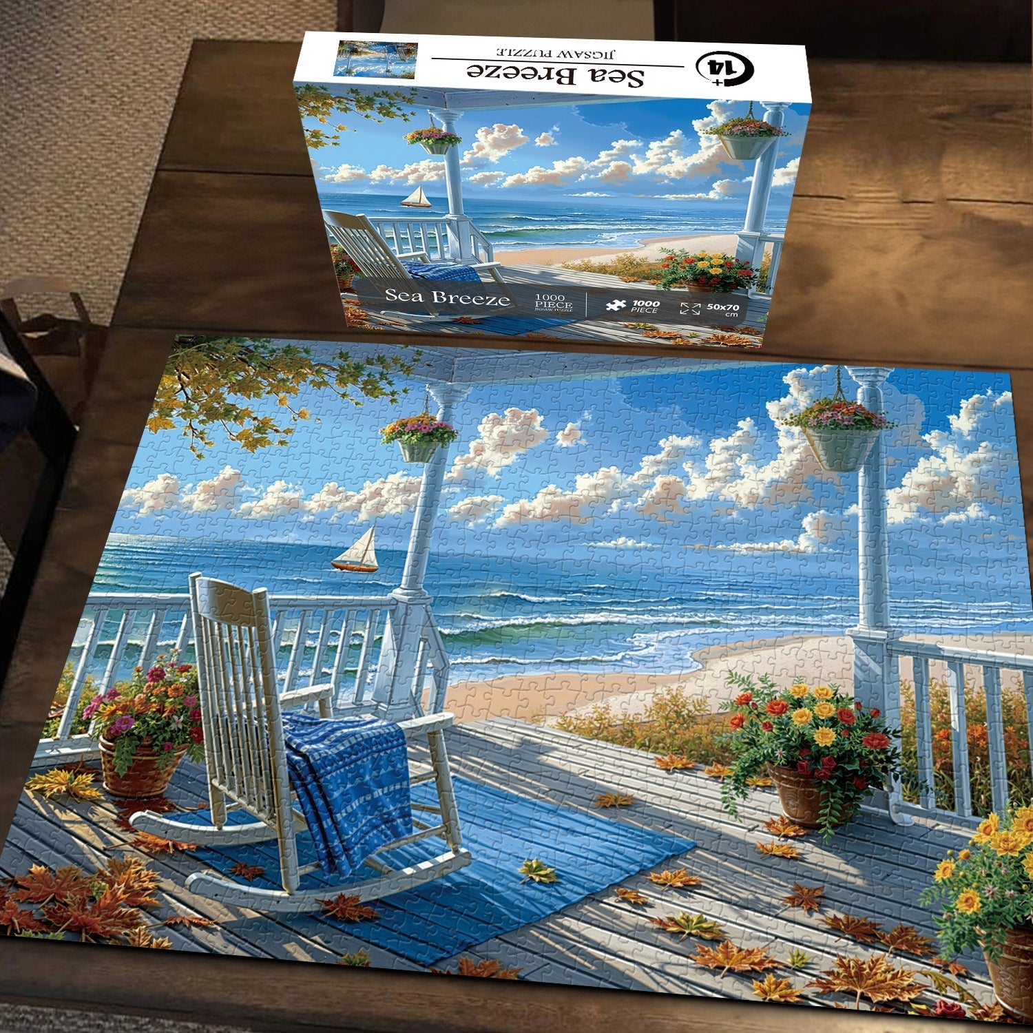 Rompecabezas de la brisa del mar 1000 piezas
