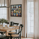 Cat de vidrio Gat rompecabezas Puzzle 1000 piezas