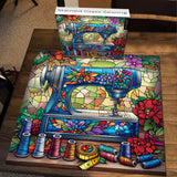 Rompecabezas de costura de vidrieras 1000 piezas