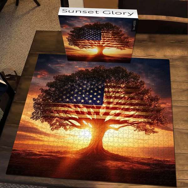 Sunset Glory Jigsaw Puzzles 1000 Pieces