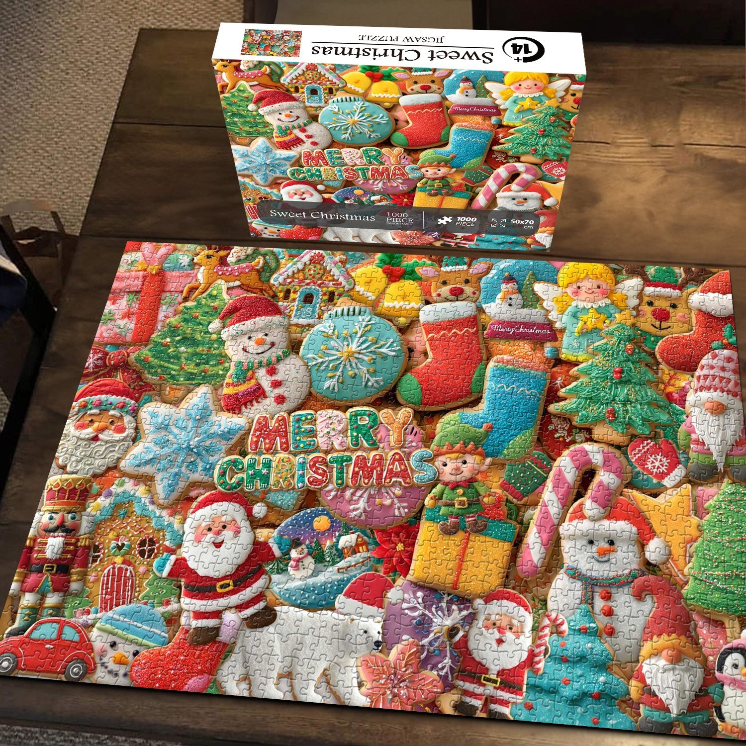 Sweet Christmas Jigsaw Puzzle 1000