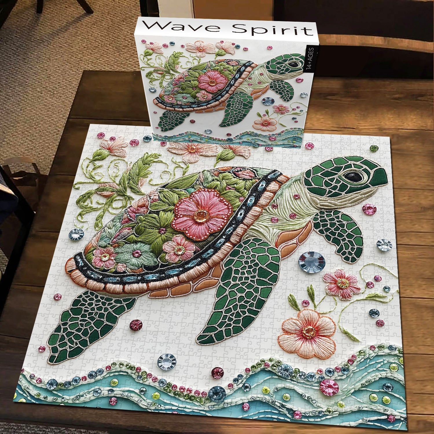 Wave Spirit Jigsaw Puzzle 1000 piezas