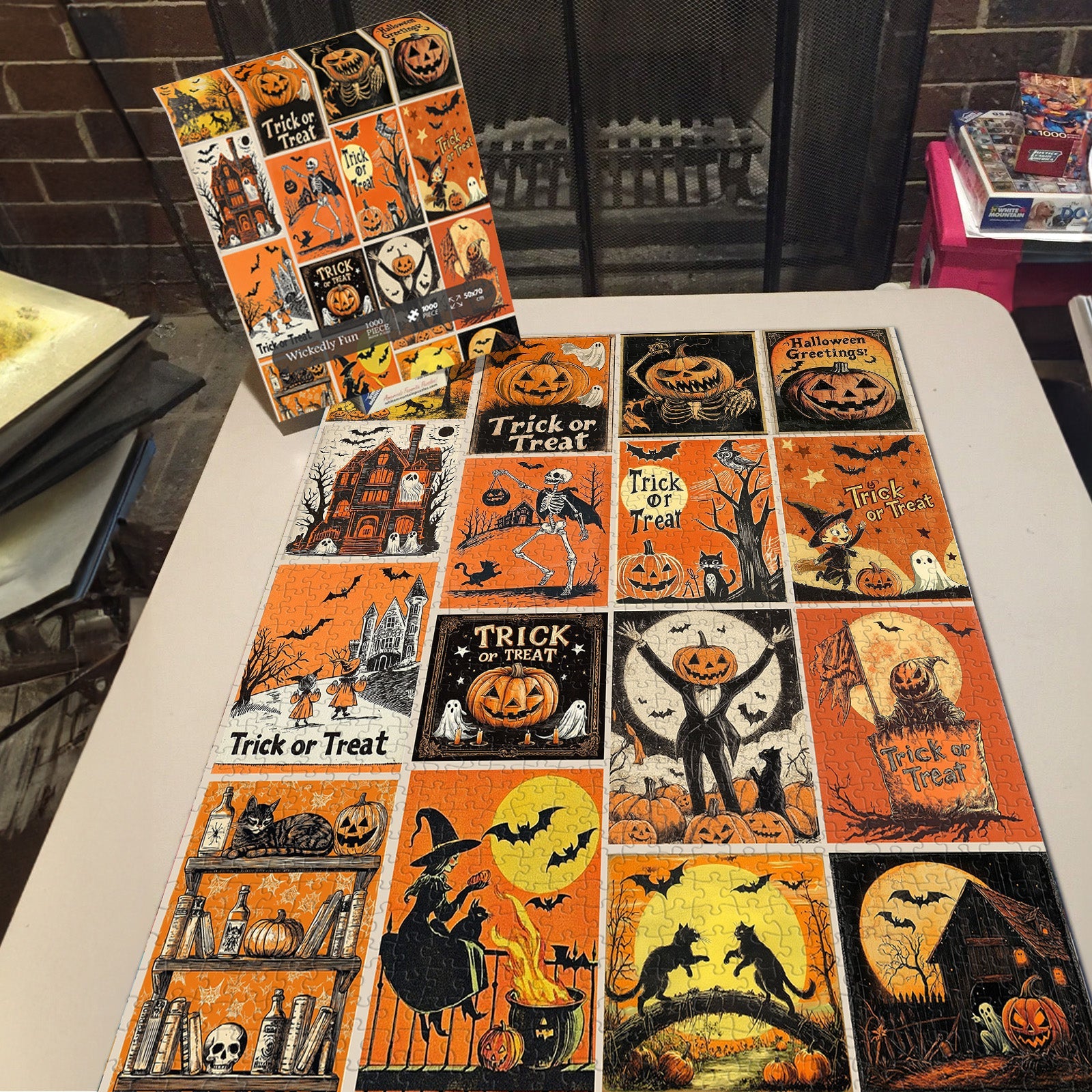 Böse lustige Puzzle 1000 Stücke