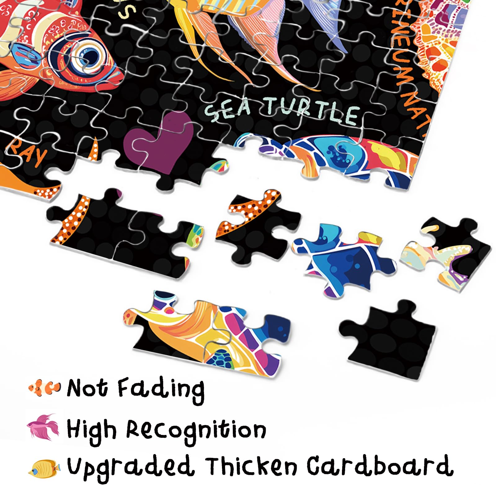 Vívidos Ocean Life Jigsaw Puzzles 1000 Pieces