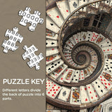 Card Spiral Staircase Jigsaw Puzzles 1000 Pieces