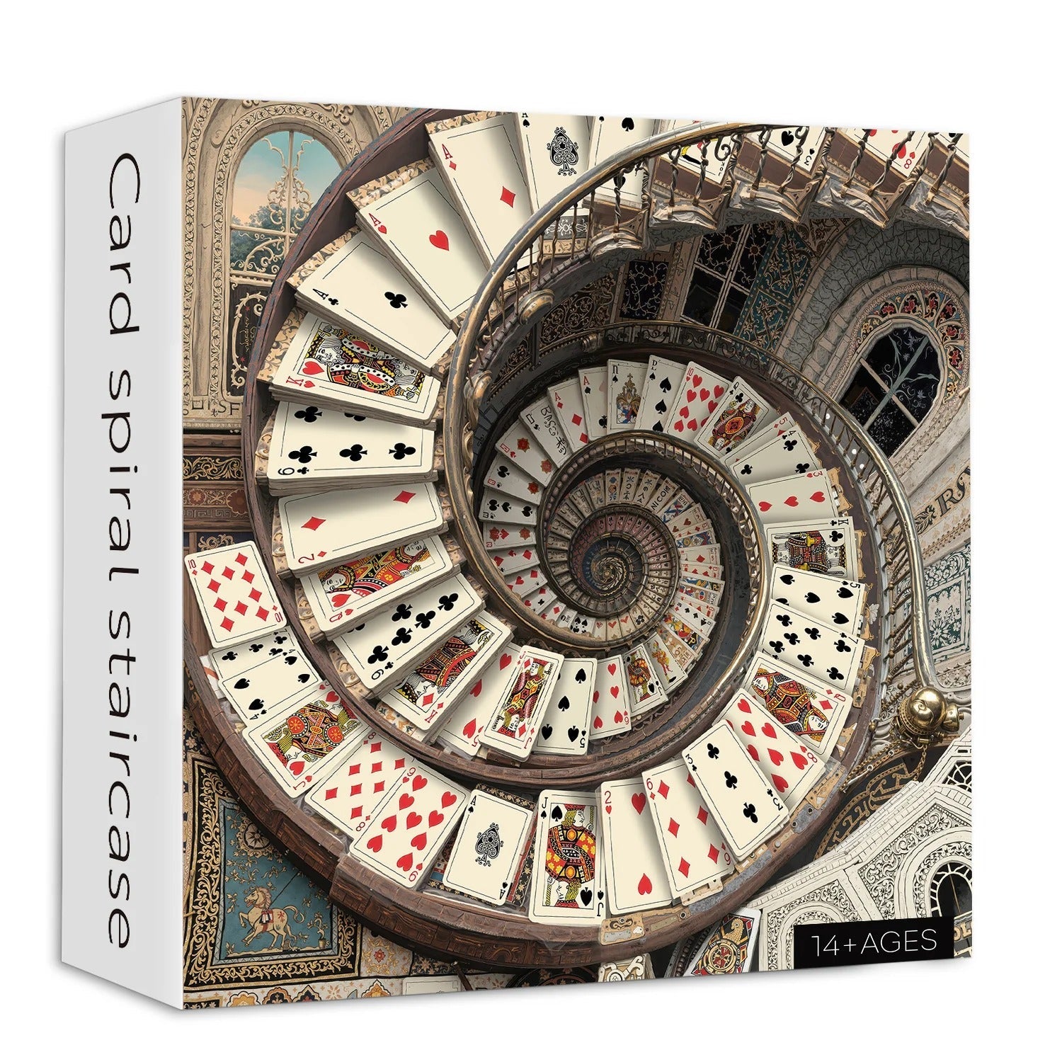 Card Spiral Staircase Jigsaw Puzzles 1000 Pieces