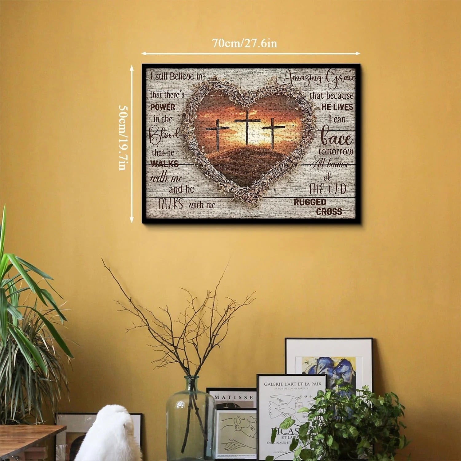 Love Cross Jigsaw Puzzle 1000 piezas