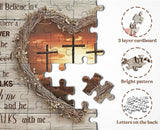Love Cross Jigsaw Puzzle 1000 piezas
