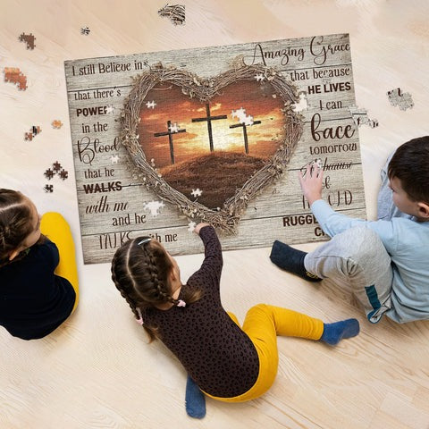 Love Cross Jigsaw Puzzle 1000 piezas
