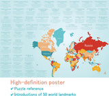 World Sehensmarke Reisempfänger 1000 Stücke