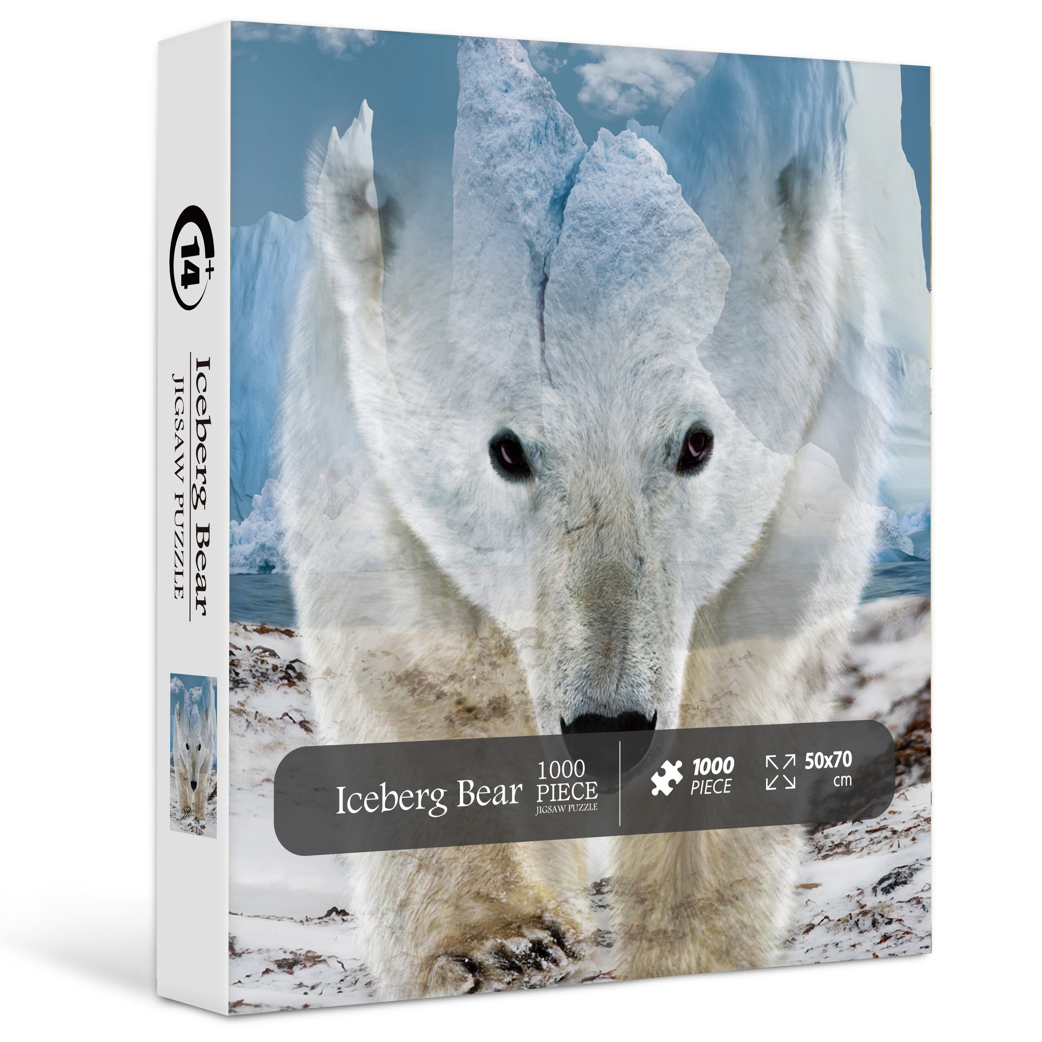 Iceberg Bear Rompecabezas Rompecabezas 1000 piezas