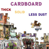 Exposición de flores de la calle Rompecabezas 1000 piezas