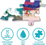 World Sehensmarke Reisempfänger 1000 Stücke